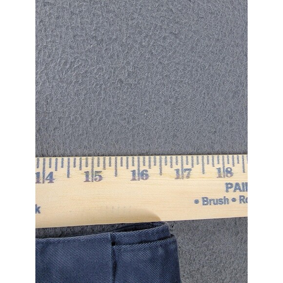 Hugo Boss BOSS Pants Mens 34R Navy Stretch Cotton Chino Flat Front Dress Casual - Picture 6 of 16